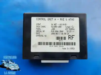 Second-hand car spare part electronic module for daewoo lacetti se oem iam references 96407681