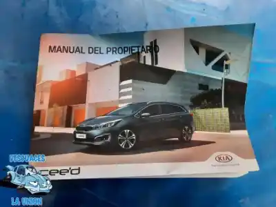 Second-hand car spare part owner’s manual for kia cee´d business oem iam references 