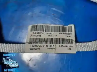 Peça sobressalente para automóvel em segunda mão airbag de cortina dianteiro esquerdo por peugeot 208 style referências oem iam 9804092380