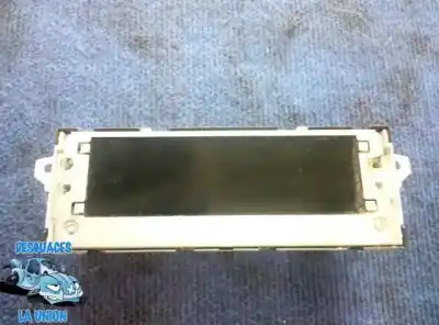 Peça sobressalente para automóvel em segunda mão display gps / multimídia por citroen c4 lim. collection referências oem iam 9676198280