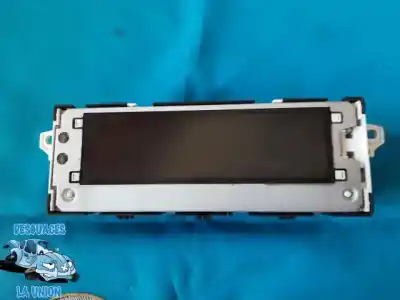 Second-hand car spare part multifunction display for citroen c4 lim. collection oem iam references 9676198280  