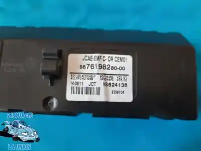 Second-hand car spare part multifunction display for citroen c4 lim. collection oem iam references 9676198280  