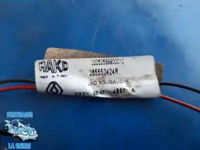 Second-hand car spare part interior left tailgate light for renault clio iv limited oem iam references 265552424r  265552424 r