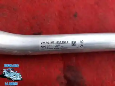 Автозапчастина б/у труби кондиціонації для seat leon (5f1) 2.0 tdi посилання на oem iam 5q1816738f  5q1816738 f