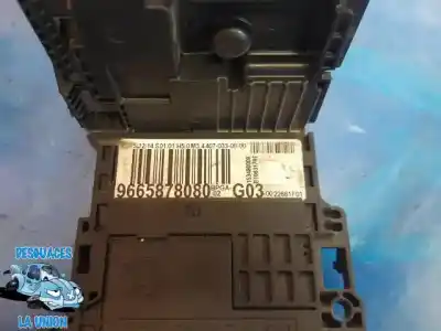 Pezzo di ricambio per auto di seconda mano scatola relè/fusibili per peugeot 508 business line riferimenti oem iam 9665878080  