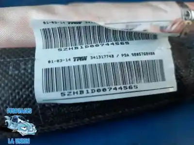 Peça sobressalente para automóvel em segunda mão airbag de cortina dianteiro esquerdo por peugeot 308 business line referências oem iam 9805768480