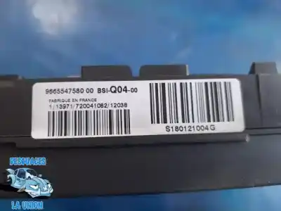 Peça sobressalente para automóvel em segunda mão caixa de fusíveis e relés por peugeot 508 business line referências oem iam 9665547580
