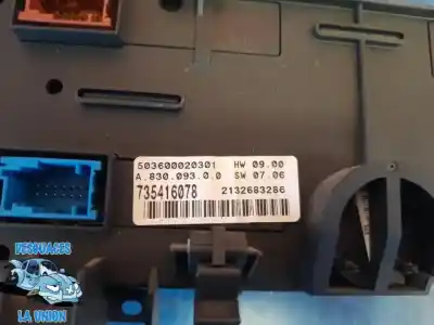 Second-hand car spare part climate control for fiat stilo multi wagon (192_) 1.9 d multijet oem iam references 735416078