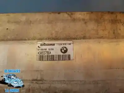 Peça sobressalente para automóvel em segunda mão intercooler por bmw serie 1 berlina (e81/e87) 118d referências oem iam 752491608  3093796