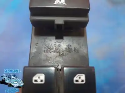 Peça sobressalente para automóvel em segunda mão botão / interruptor elevador vidro dianteiro esquerdo por kia cee'd fastback (ed) 1.6 crdi 115 referências oem iam 369490  935701h120