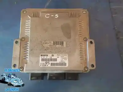 Peça sobressalente para automóvel em segunda mão centralina de motor uce por citroen c5 berlina 2.0 hdi premier referências oem iam 0281011340