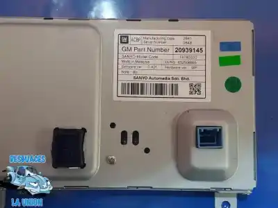 Second-hand car spare part multifunction display for opel astra j lim. selective oem iam references 20939145  
