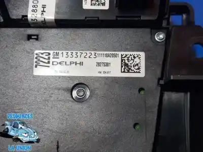 Second-hand car spare part multifunction switch for opel astra j lim. selective oem iam references 13337223  28275381