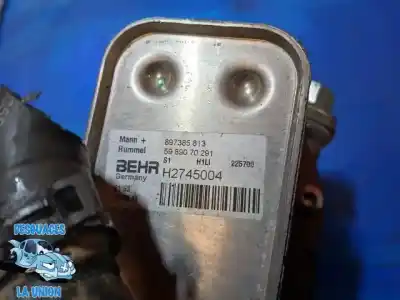 Second-hand car spare part engine oil cooler for opel astra j lim. selective oem iam references 897385813