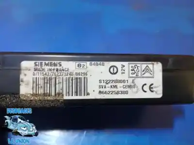 Second-hand car spare part electronic module for citroen c4 picasso exclusive oem iam references 9662258380  