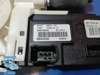 Peça sobressalente para automóvel em segunda mão motor elevador vidro dianteiro esquerdo por renault laguna iii dynamique tomtom referências oem iam 807310002r