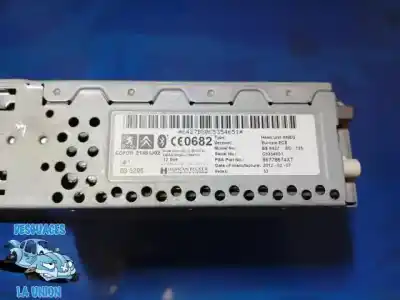 Second-hand car spare part audio system / radio cd for citroen c4 picasso business class oem iam references 96778674xt  