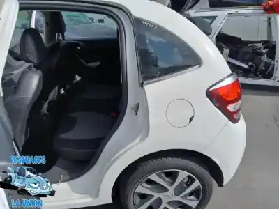 Second-hand car spare part rear left fin (cut) for citroen c3 collection oem iam references 