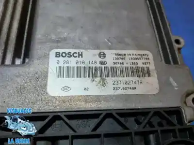 Second-hand car spare part ecu engine control for renault clio iv business oem iam references 0281019148 237102748r 237102747r