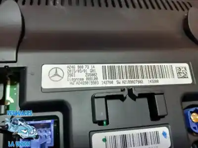 Автозапчастина б/у багатофункційний дисплей для mercedes clase gla (w156) gla 200 cdi edition 1 (156.908) 136 cv / 100 kw посилання на oem iam a2469007314 hw a2469019903 / 142700 3961 / zgs002 / 008100