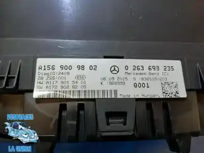 Second-hand car spare part dashboard for mercedes clase gla (w156) gla 200 cdi edition 1 (156.908) 136 cv / 100 kw oem iam references a1569009802 2409 / hw a1179015401 0263698235