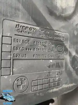 Peça sobressalente para automóvel em segunda mão depósito de combustível por bmw serie 3 coupe (e92) 3.0 335d referências oem iam 6765700 6765703 / n3g0494836 6765701 / 6765702
