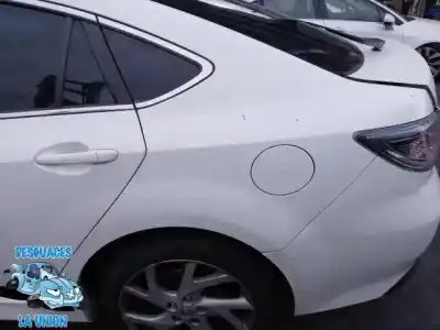 Peça sobressalente para automóvel em segunda mão guarda-lamas traseiro esquerdo (corte) por mazda 6 lim. (gh) (.2012->) business edition referências oem iam 