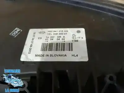 Peça sobressalente para automóvel em segunda mão farol / farolim esquerdo por volkswagen passat b5.5 (3b3) 1.9 tdi referências oem iam 3b0941015an