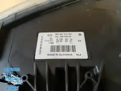 Peça sobressalente para automóvel em segunda mão farol / farolim direito por volkswagen passat b5.5 (3b3) 1.9 tdi referências oem iam 3b0941016an