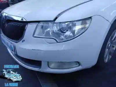 Автозапчастина б/у передній бампер для skoda superb ii ranchera familiar (3t5) 2.0 tdi 16v посилання на oem iam   