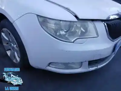 Автозапчастина б/у передній бампер для skoda superb ii ranchera familiar (3t5) 2.0 tdi 16v посилання на oem iam   
