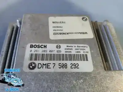 Second-hand car spare part ecu engine control for bmw serie 3 compact (e46) 318ti oem iam references 0261209007 03050526rt5524 dme7508292