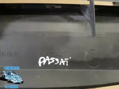 Peça sobressalente para automóvel em segunda mão grelha frontal por volkswagen passat b5.5 (3b3) 1.9 tdi referências oem iam 3b0853651l