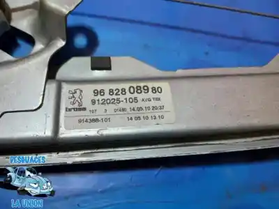 Second-hand car spare part DRIVER LEFT WINDOW REGULATOR for PEUGEOT 3008  OEM IAM references 9682808980 914388101 912025105