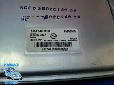 Автозапчастина б/у ебу контролер двигуна для ssangyong actyon 200 xdi посилання на oem iam a6645406832