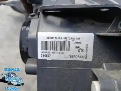 Second-hand car spare part left headlight for peugeot 508 style oem iam references 89905833 6235 044527