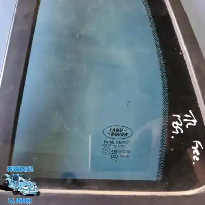 Peça sobressalente para automóvel em segunda mão vidro de custódia triangular traseiro esquerdo por land rover freelander (lr2) td4 e referências oem iam 43r000055