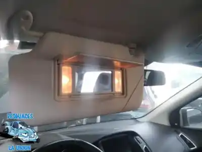 Second-hand car spare part left sunshade for ford focus turn. titanium oem iam references   