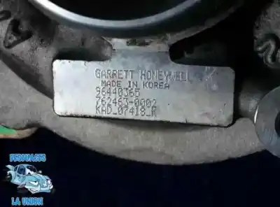 Pezzo di ricambio per auto di seconda mano TURBOCOMPRESSORE per CHEVROLET EPICA LT Riferimenti OEM IAM 96440365  