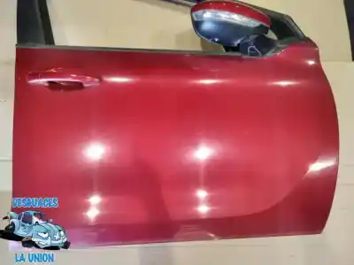 Peça sobressalente para automóvel em segunda mão porta dianteira direita por peugeot 208 style referências oem iam   