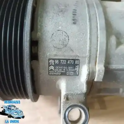 Pièce détachée automobile d'occasion COMPRESSEUR DE CLIMATISATION pour PEUGEOT 208  Références OEM IAM 9822184980 GE4471503941 9672247080