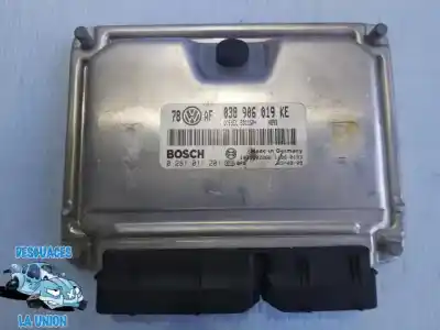 Second-hand car spare part ecu engine control for skoda superb ii ranchera familiar (3t5) 2.0 tdi 16v oem iam references 038906019ke 1039s02066 0281011201