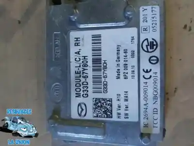 Peça sobressalente para automóvel em segunda mão Módulo Eletrônico por MAZDA 6 LIM. (GH) (.2012->) Business Edition Referências OEM IAM G33D67Y80H 0002 6PZ00901460