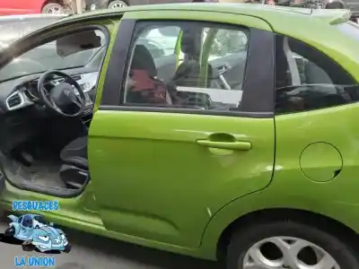 Second-hand car spare part rear left door for citroen c3 comercial 68 cv / 50 kw oem iam references   