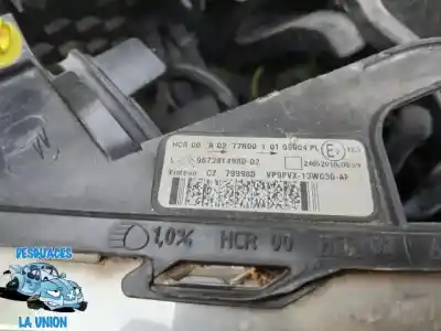Peça sobressalente para automóvel em segunda mão farol / farolim esquerdo por citroen c3 comercial 68 cv / 50 kw referências oem iam 967381498002 vp9pvx13w030af cz79998d