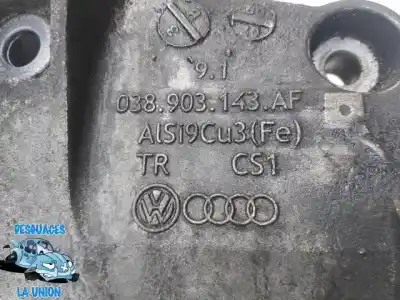 Second-hand car spare part engine support for skoda superb ii ranchera familiar (3t5) 2.0 tdi 16v oem iam references 038903143af