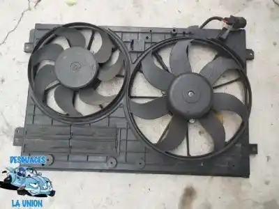 Автозапчастина б/у електро вентилятор для skoda superb ii ranchera familiar (3t5) 2.0 tdi 16v посилання на oem iam 1k0121207bc 99000053 1k0121205ad