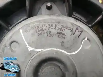 Second-hand car spare part radiator cooling fan for toyota yaris connect oem iam references 153630g050