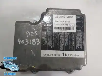 Second-hand car spare part airbag control unit for skoda superb ii ranchera familiar (3t5) 2.0 tdi 16v oem iam references 3t0959655a