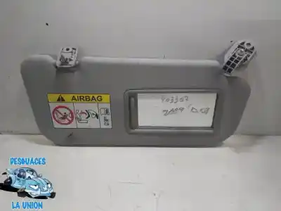 Second-hand car spare part RIGHT SUNSHADE for HYUNDAI I20 (BC3) SLX 100 CV / 74 KW OEM IAM references   